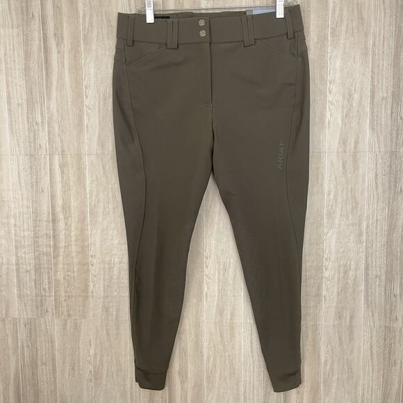 Ariat Pants - Ariat Pro Tri Factor Knee Patch Breeches Women 30R Brown Equestrian NEW $159.95